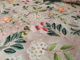 0,5 Meter Jersey Stoff Blumen Digitaldruck Jerseystoff Meterware Blumenprint