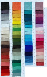 7 Euro/m Popeline Uni 73 Farben Baumwollstoff Meterware