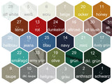 Outdoor Stoff wasserdicht | Regenfester Polsterstoff für Abdeckungen | 100% Polyester | Garten, Balkon, Kissen, Taschen | 147 cm