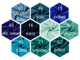 7 Euro/m Popeline Uni 73 Farben Baumwollstoff Meterware