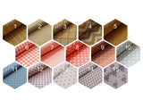 19,50 Euro/m Bio Jacquard Stoffonkel GOTS mit Muster Meterware