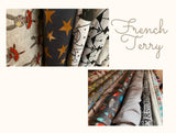 ab 4,50 Euro/m Jersey Stoffpaket Überraschung French Terry Mädchen Jungs Unisex Gemischt