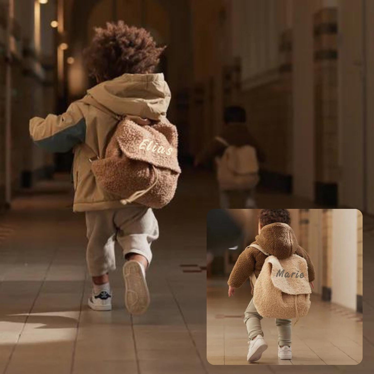 Kinderrucksack personalisiert mit Namen Kindergartenrucksack Geschenk Kinder Rucksack bestickt