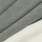 Cord mit Fell gefüttert - Cordstoff Plüschcord Soft Cord Sherpa-Cord Teddy