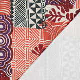Canvas Abstrakt - fester Baumwollstoff 100 % Baumwolle afrikanisch indigen Design