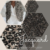 Jacquard Leo für Blazer, Taschen u.v.m. - Jacquardstoff mit Leopardenmuster 100 % Polyester