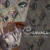 Canvas Artischocke - fester Baumwollstoff 100 % Baumwolle Cynara cardunculus