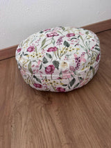 Yogakissen mit Bio Buchweizenschalen | Meditationskissen | Waschbarer Bezug | Sitzhöhe wählbar | Handmade | Achtsamkeit | Zen | Bodenkissen