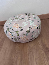 Yogakissen mit Bio Buchweizenschalen | Meditationskissen | Waschbarer Bezug | Sitzhöhe wählbar | Handmade | Achtsamkeit | Zen | Bodenkissen