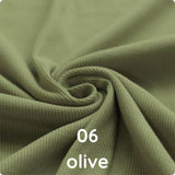 Camping Wald Tipi Rippstrick Jersey Stoff Auto Fahrrad | Baumwoll Jersey mit Lycra | Rib Jersey Stretch Stoff | Rippstoff Meterware