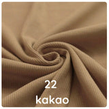 Bären Rippstrick Jersey Stoff Teddy | Baumwoll Jersey mit Lycra | Rib Jersey Stretch Stoff | Rippstoff Meterware | Teddybären