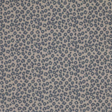 Leo Rippstrick Jersey Stoff Leoparden Muster | Baumwoll Jersey mit Lycra | Rib Jersey Stretch Stoff | Rippstoff Meterware | Stoff zum Nähen